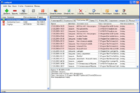 Program for controlling the staff's office hours